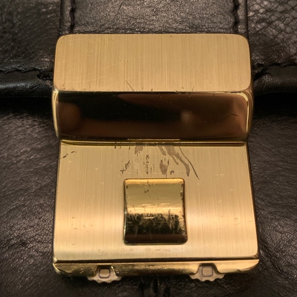 Vintage Genuine Leather Briefcase by Pedano (Made in Canada) - Picture 10 of 11